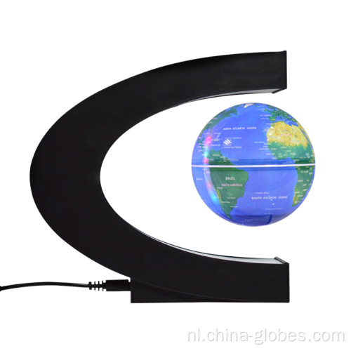 Magnetische zwevende wereldkaart Globe Office decoratie